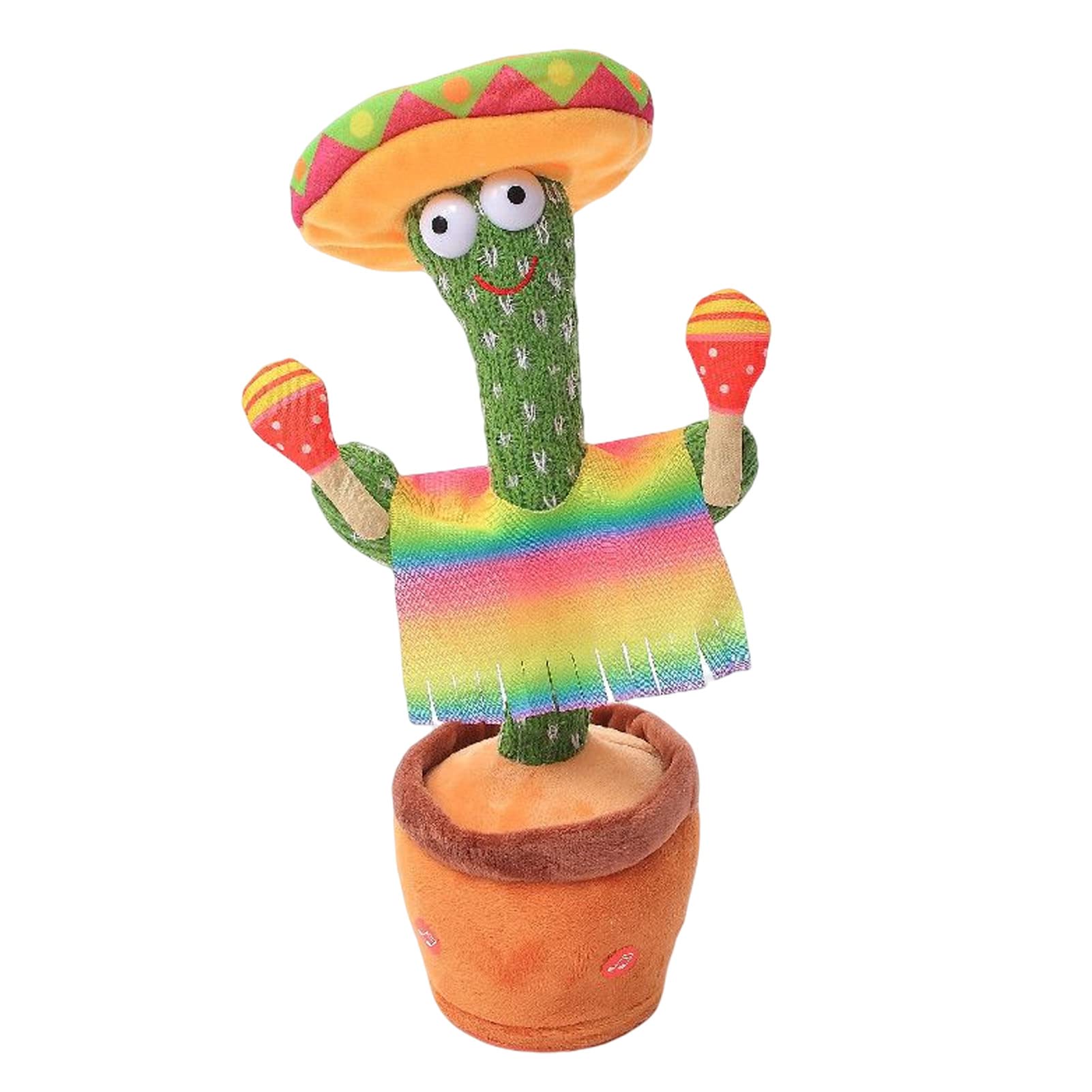 Amazon.co.jp: 歌うサボテン 踊るサボテン 録音 ぬるぬる動きLED発光