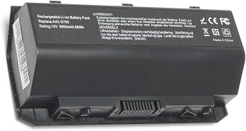 15V 78Wh A42-G750 Replacement Laptop Battery for ASUS G750 G750J G750JH G750JM G750JS G750JW G750JX G750JZ Series