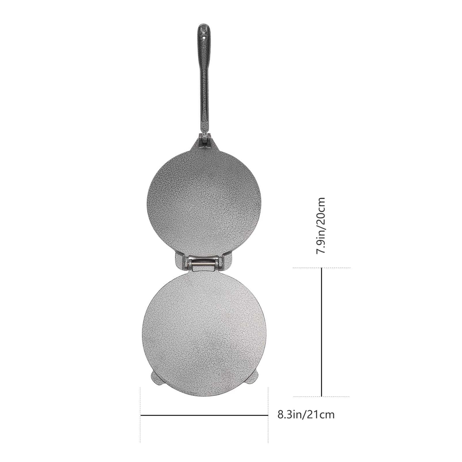 STOBAZA Prensa para Tortillas de Forma Redonda 15 Cm Aluminio Resistente Corrosión Herramienta para Hacer Tortillas de Maíz y Harina Utensilio de Cocina para Uso Doméstico y Profesional