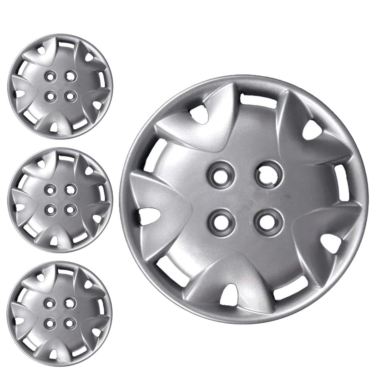 SERIE 4 BORCHIE - 4 COPRICERCHI COPPE RUOTA 13 PER FIAT PUNTO SX 97->