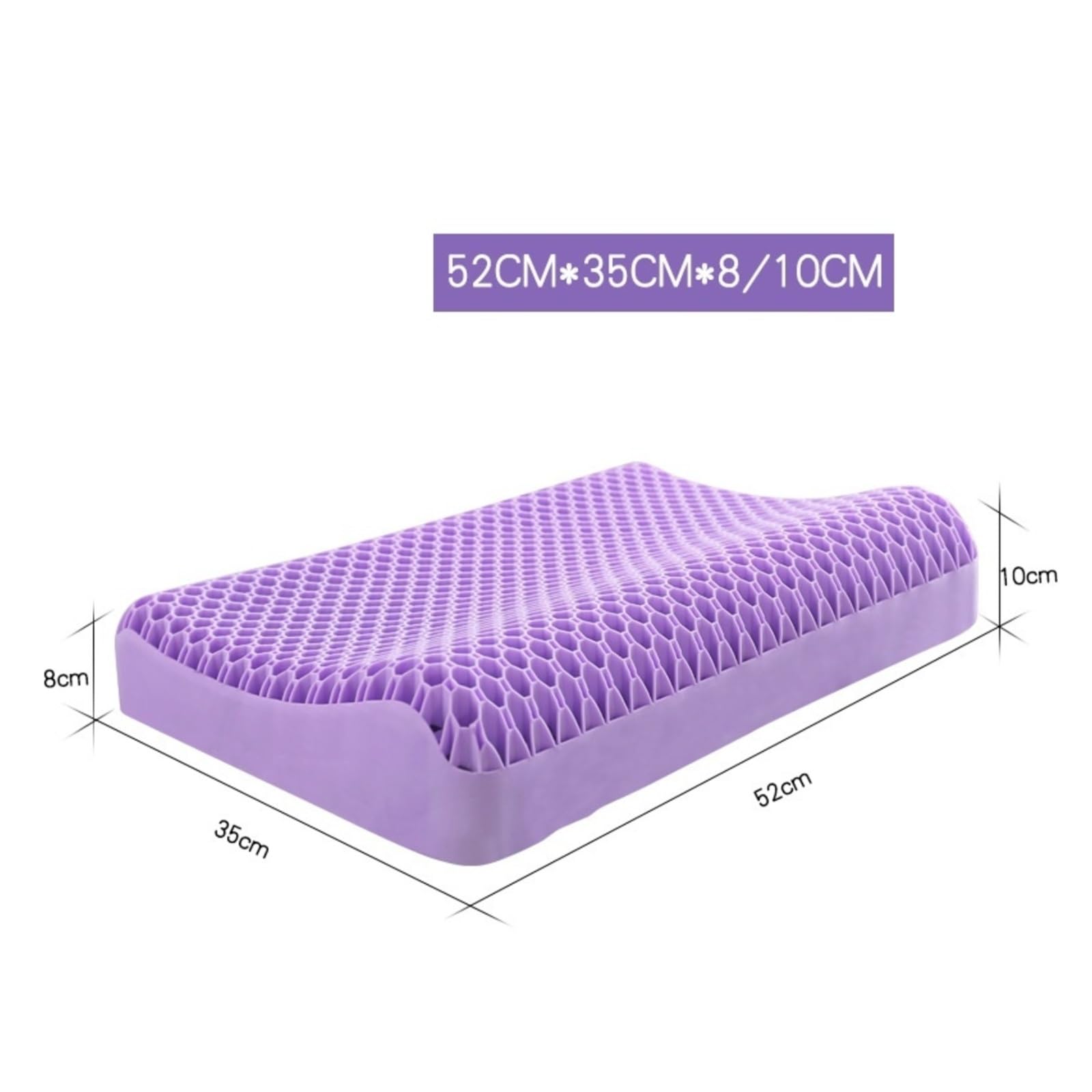 Kissen, Pektin-Kissen Memory TPE Cervical Almohadas Para Dormir ,Gelkissen