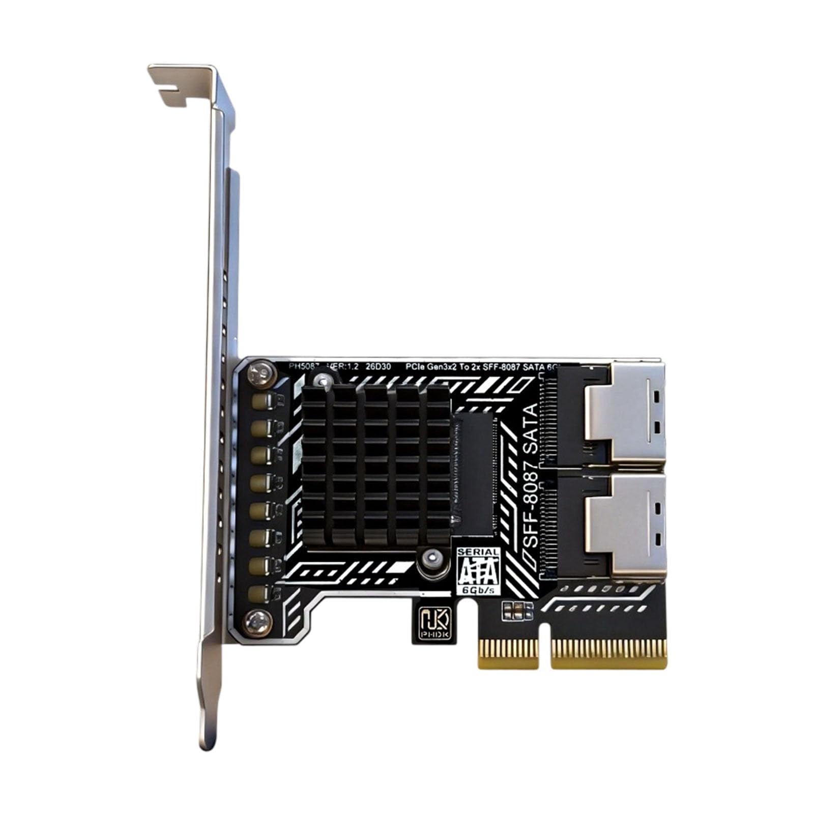 Scheda espansione archiviazione Gen3 con 2 porte SFF-8087, A