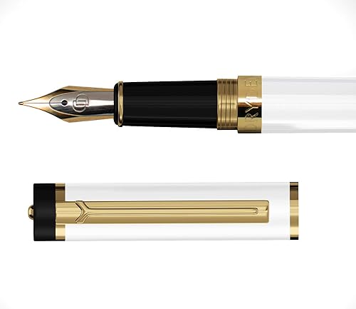 Miniatura 48 de Pluma estilográfica Dryden Luxury, clásica y moderna, de colección ejecutiva y vintage, idea de regalo de negocios y para la caligrafía, Azul