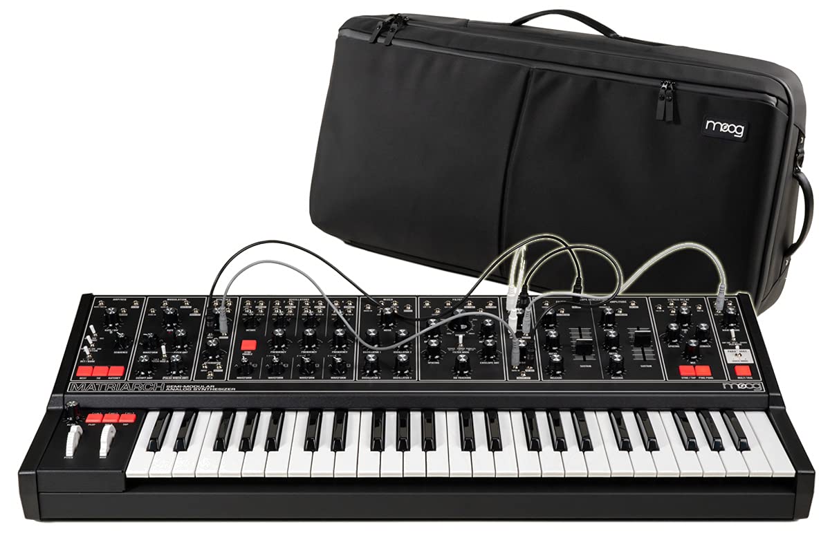 Amazon | moog/Matriarch DARK【純正ケースセット！】4ボイス・パラ 