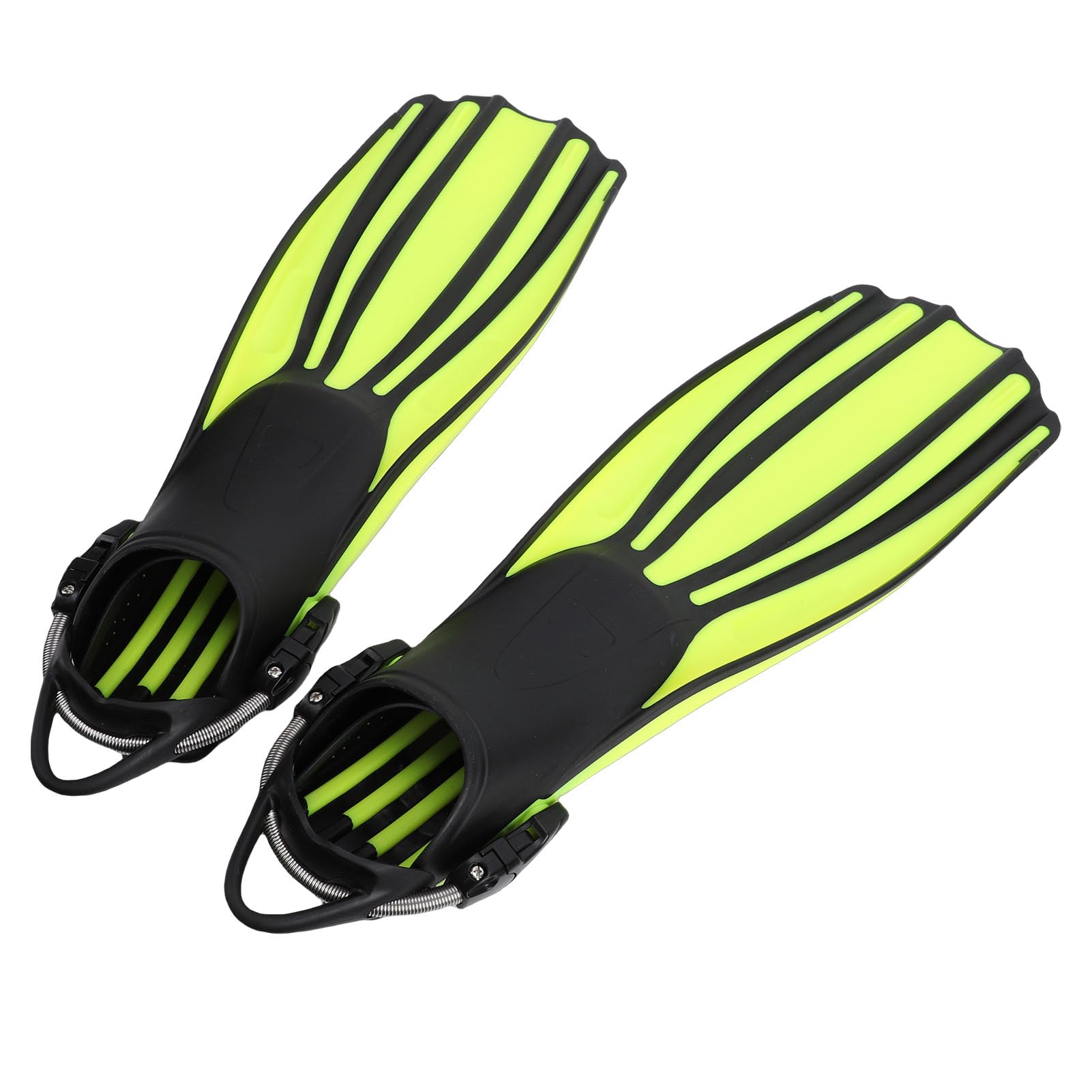 Annadue Aletas de Buceo Ajustables, Aletas Largas de Buceo TPR, de Snorkel para Natación Hombres Mujeres con Correas de Aleta, de Equipo de Snorkel