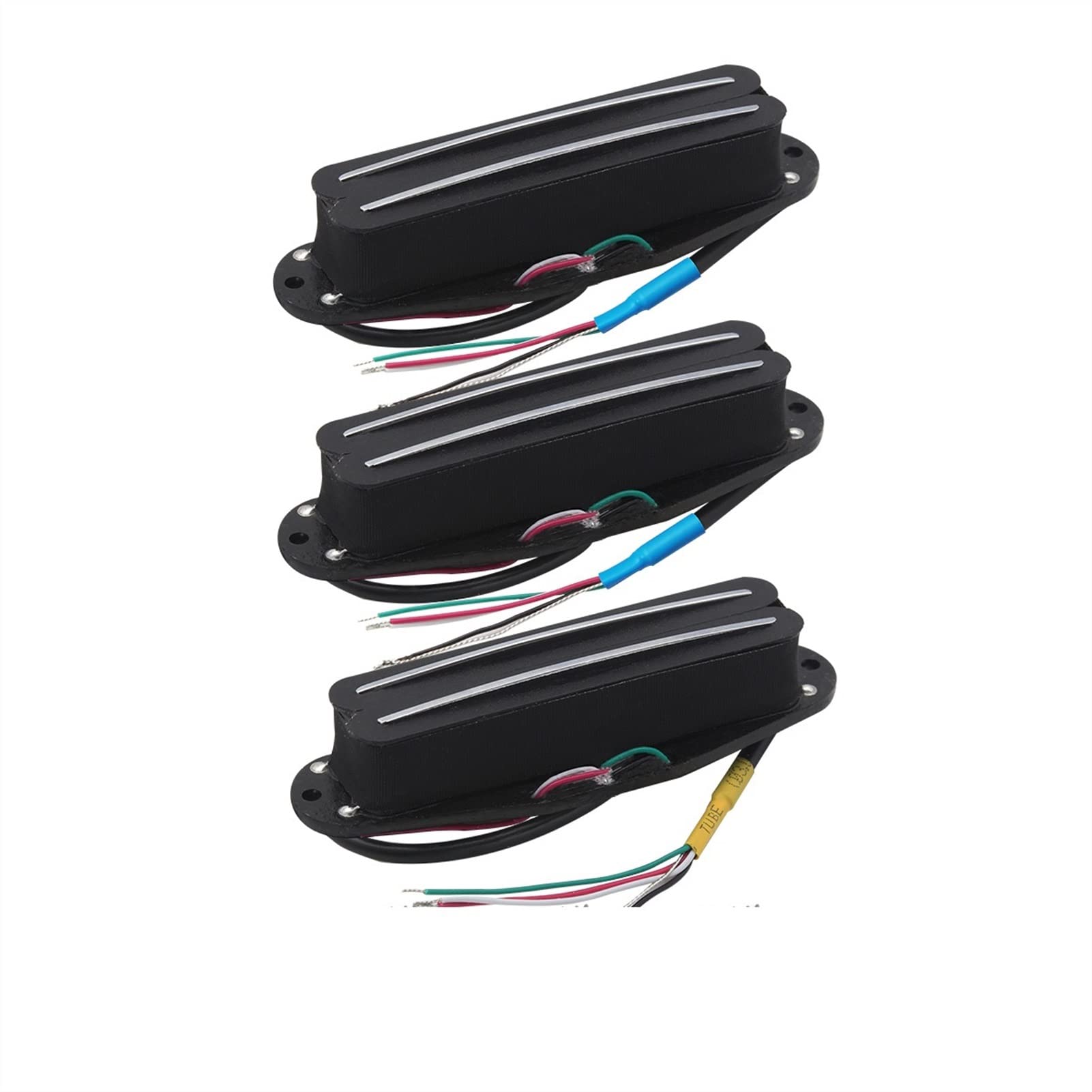 Humbuckers Alnico 5 Pickups De Guitarra Eléctrica De Humbucker Colocada por El Cuello+Medias+camioneta para El Puente para SSS Guitarra