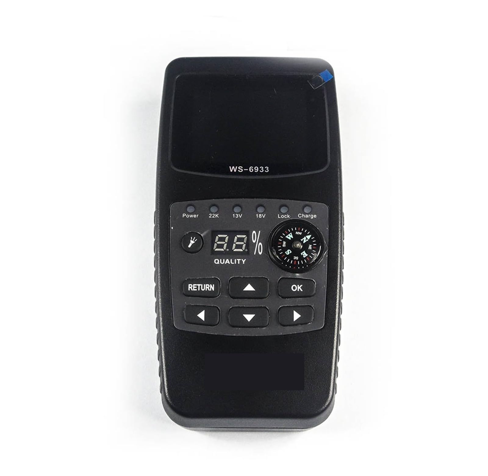 WS-6933 Cyfrowa wizjer satelitarny z 2,1-calowym wyświetlaczem LCD Odbiornik sygnału DVB S2 do regulacji anteny satelitarnej Wyczyść wyświetlacz