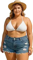 Top de Biquíni Cortininha Plus Size Marquinha Tamanho Grande