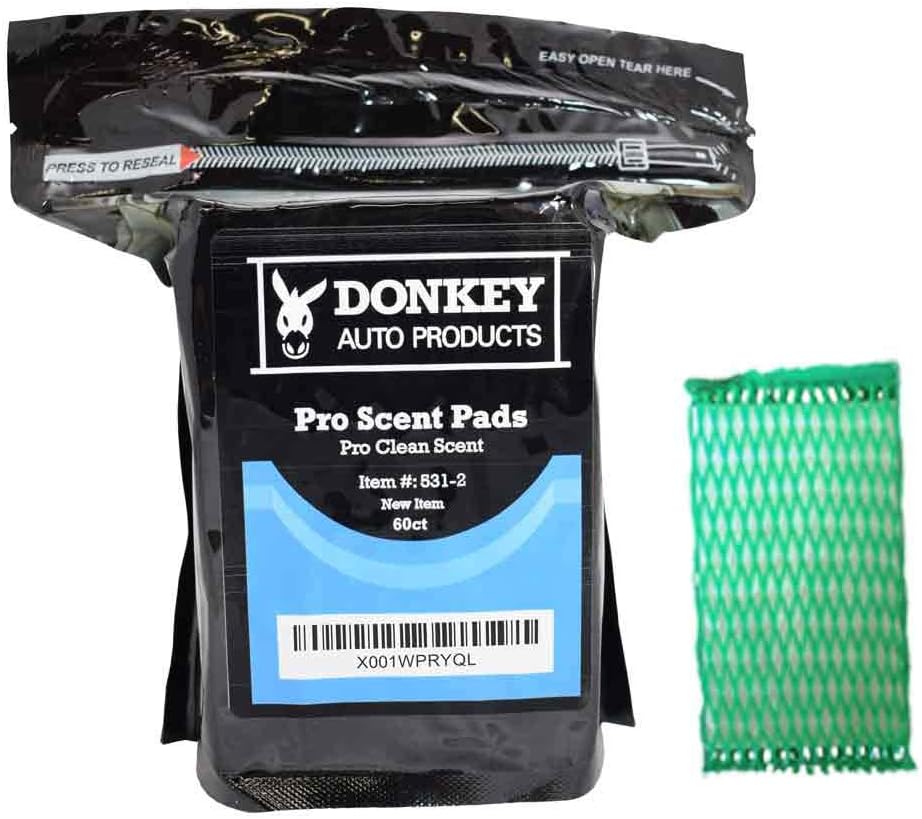 Pro Scent Professional Air Freshener Pads - New Car Refresh (60 Pads Per Pack)