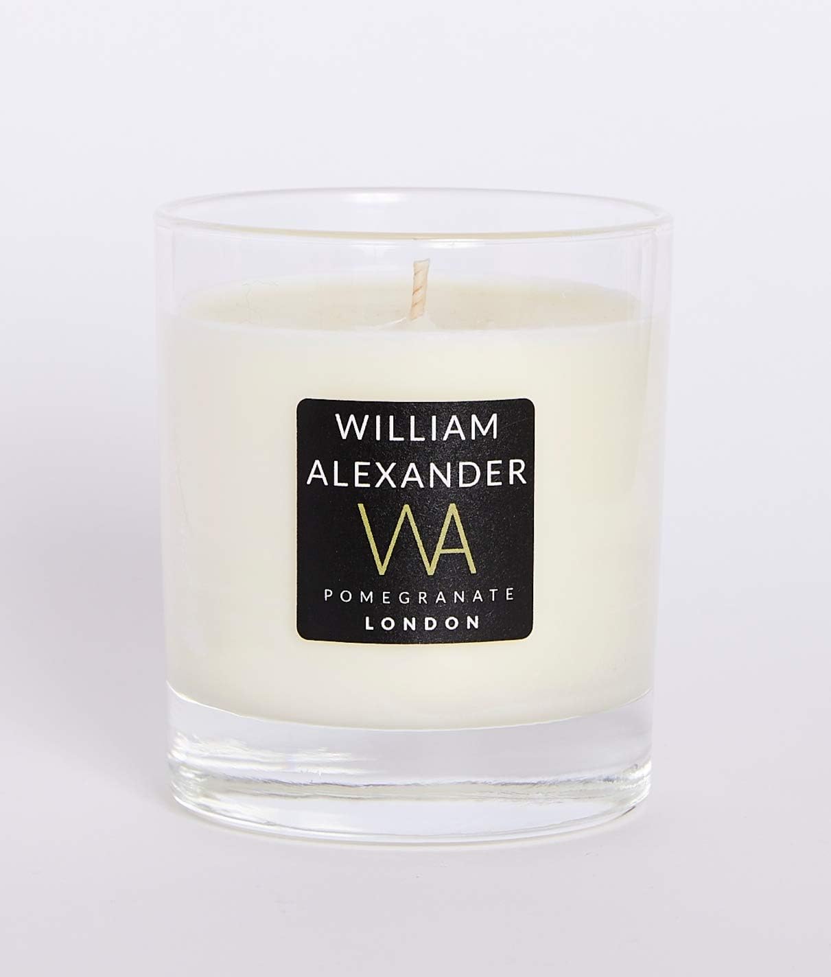 Luxury Scented Pomegranate Noir Soy Wax Large Candle 220g by William Alexander Fragrances Long Lasting Signature Gift