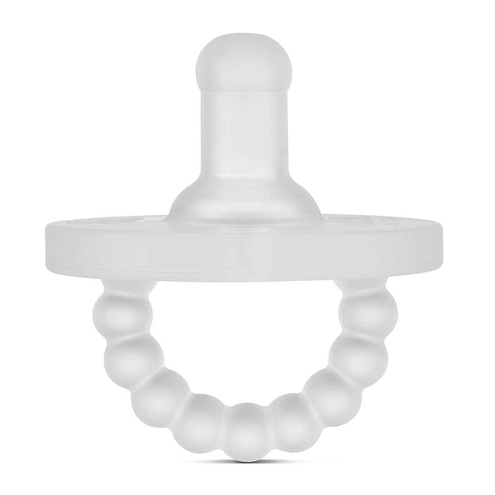 Ryan & Rose Cutie PAT Pacifier Teether (Stage 2, Clear)