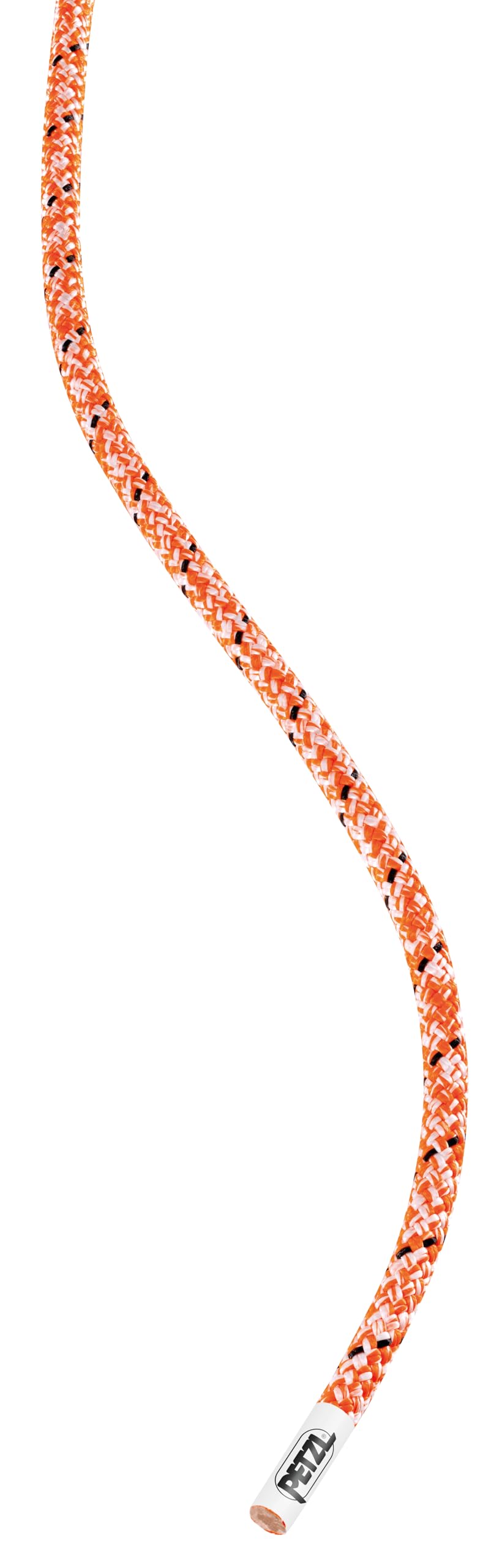 Corde de spéléologie pour adultes PETZL 7 mm orange 200M pour usage quotidien