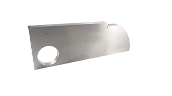 V1 Test Block ISO2400-2012 Standard Block IIW Type 1 304 Stainless Steel Calibration Block for UT Detection NDT to