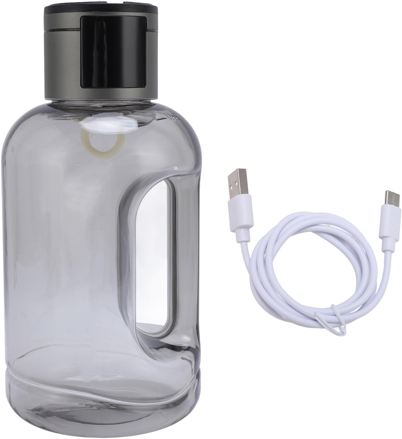 Hydrogen Bottle, 1.5L Hydrogen Rich 2000PPb PCTG Leakproof Sports Flask Generator for Home Fitness Travel