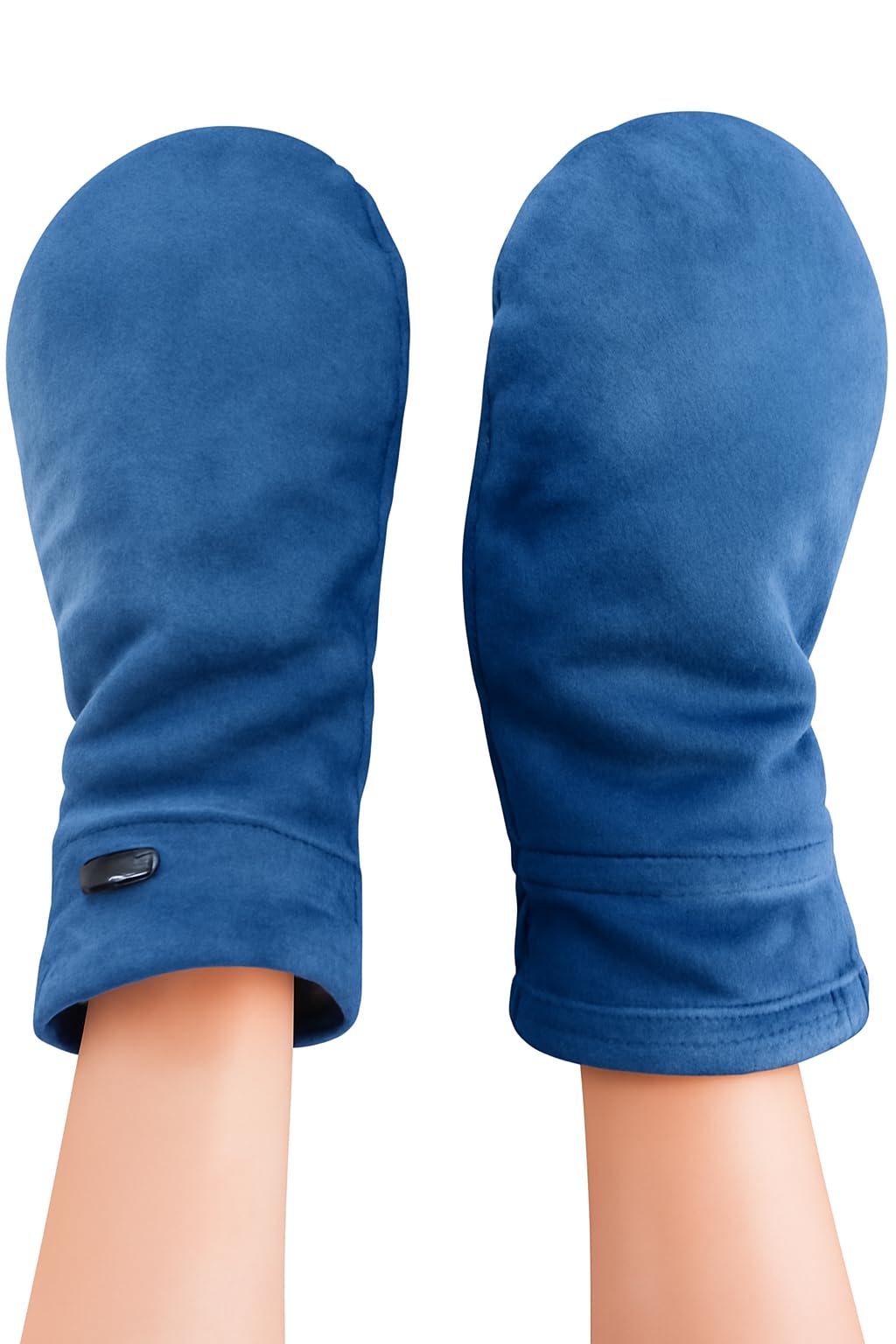 Doctor Developed Hand Warmer Gloves,Microwavable Therapy Mittens,Arthritis Pain Relief Gloves for Carpal Tunnel Relief (Blue)