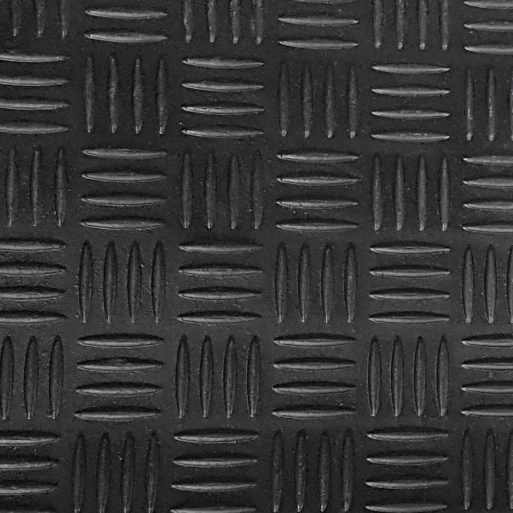 IVOL Tappetini in gomma per gradini rettangolari, 25 x 75 cm (15, lamiera lacrimale)