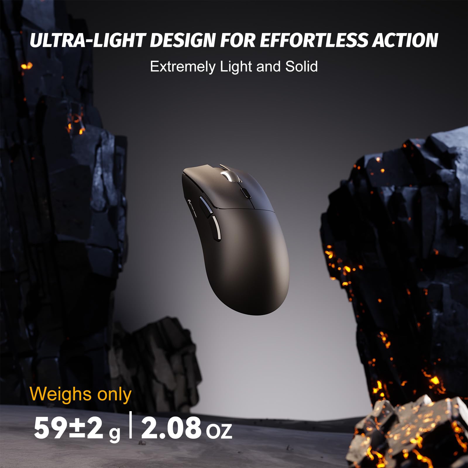 ATTACK SHARK X68 HE & R1 Ensemble Clavier et Souris Gaming, Clavier Gamer Filaire 8000Hz Rapid Trigger, 0,01 mm RT, Snap Tap, Souris sans Fil Superlight 59g, 18000 DPI, BT/2.4G/USB-C, Noirs