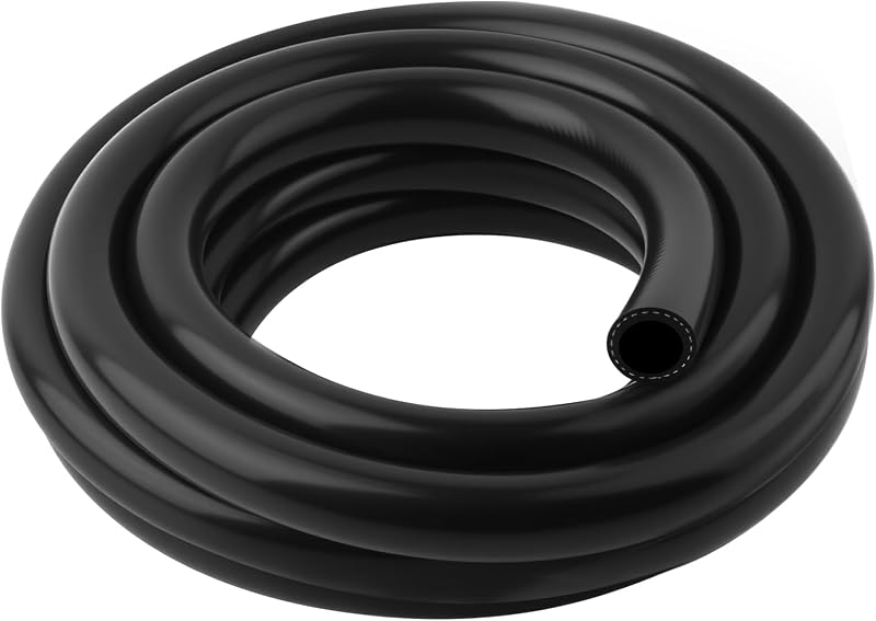 Manguera de calentador de 5/8 de 9,84 pies, manguera de refrigerante de calentador flexible con ID 16 mm y OD 24 mm | Accesorios para automóviles cortables Mangueras de calentadores de silicona 5/8 para transportar aire/agua con presión de trabajo de 60 PSI