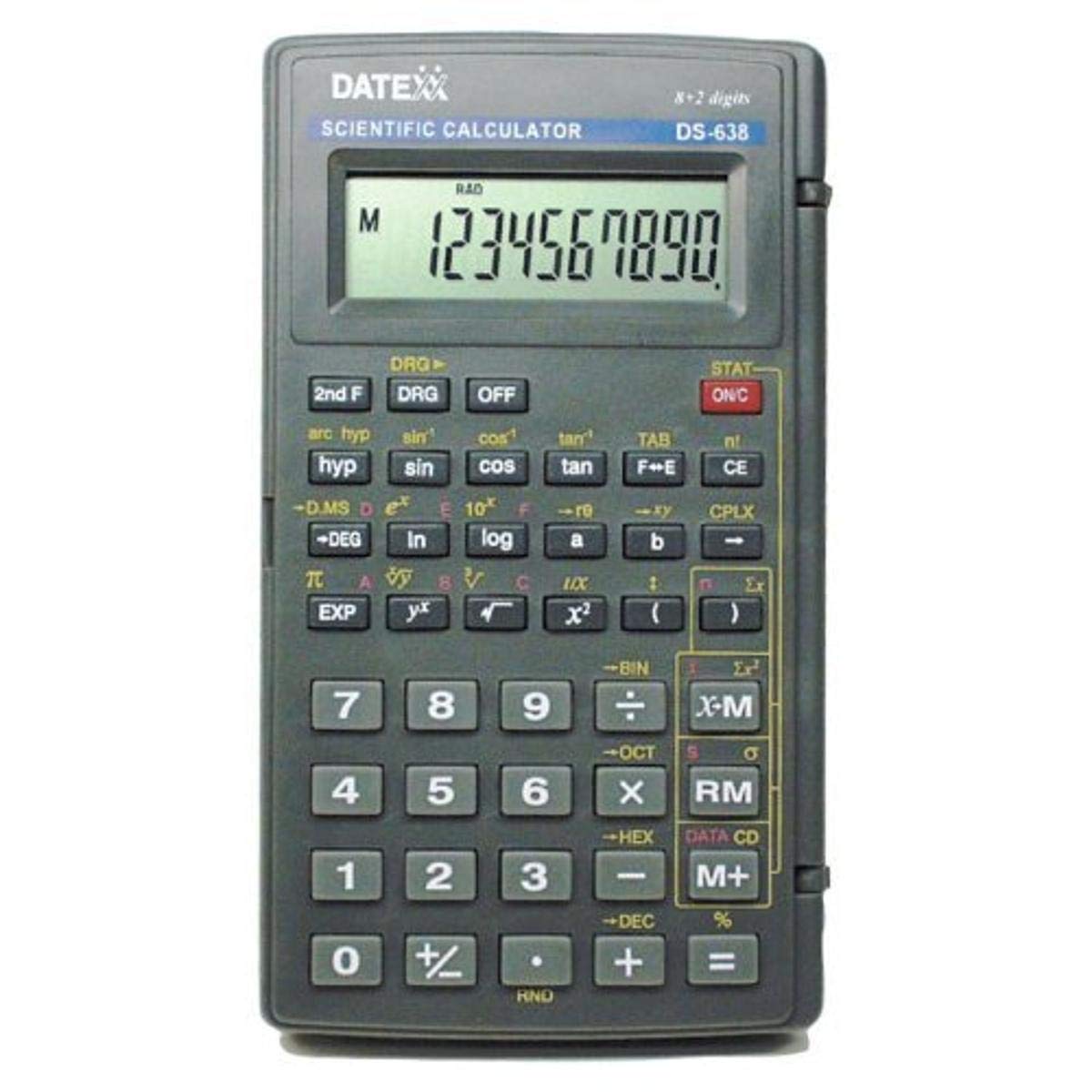 Datexx DS-638 136-Function Scientific Calculator : Amazon.in: Office ...