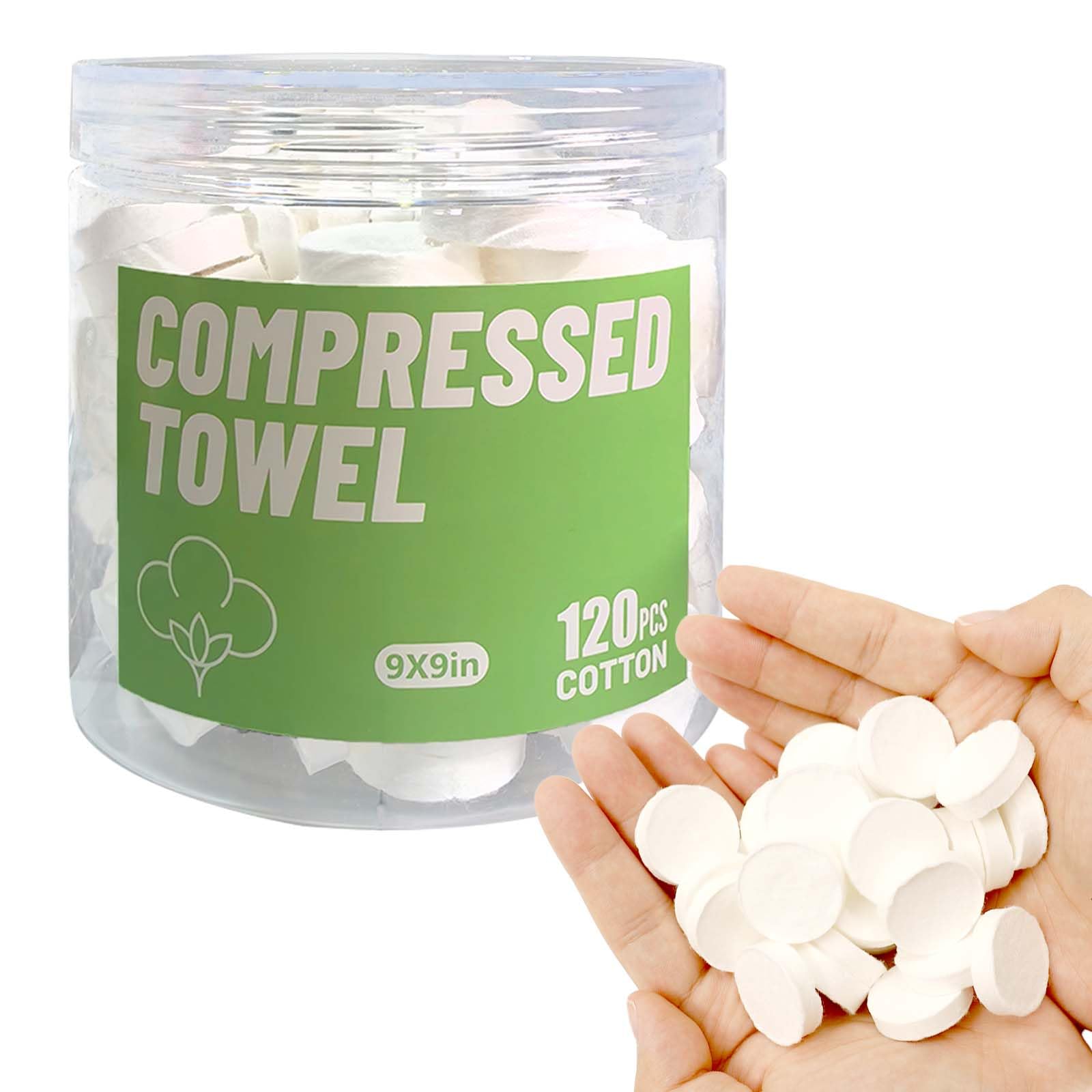 Compressed Towel Tablets, Compressed Washcloths For Travel, Camping Towel, Coin Towels, Expandable Wipes, Disposable Face Towels For Home?Beauty Salon And Outdoor Activities
