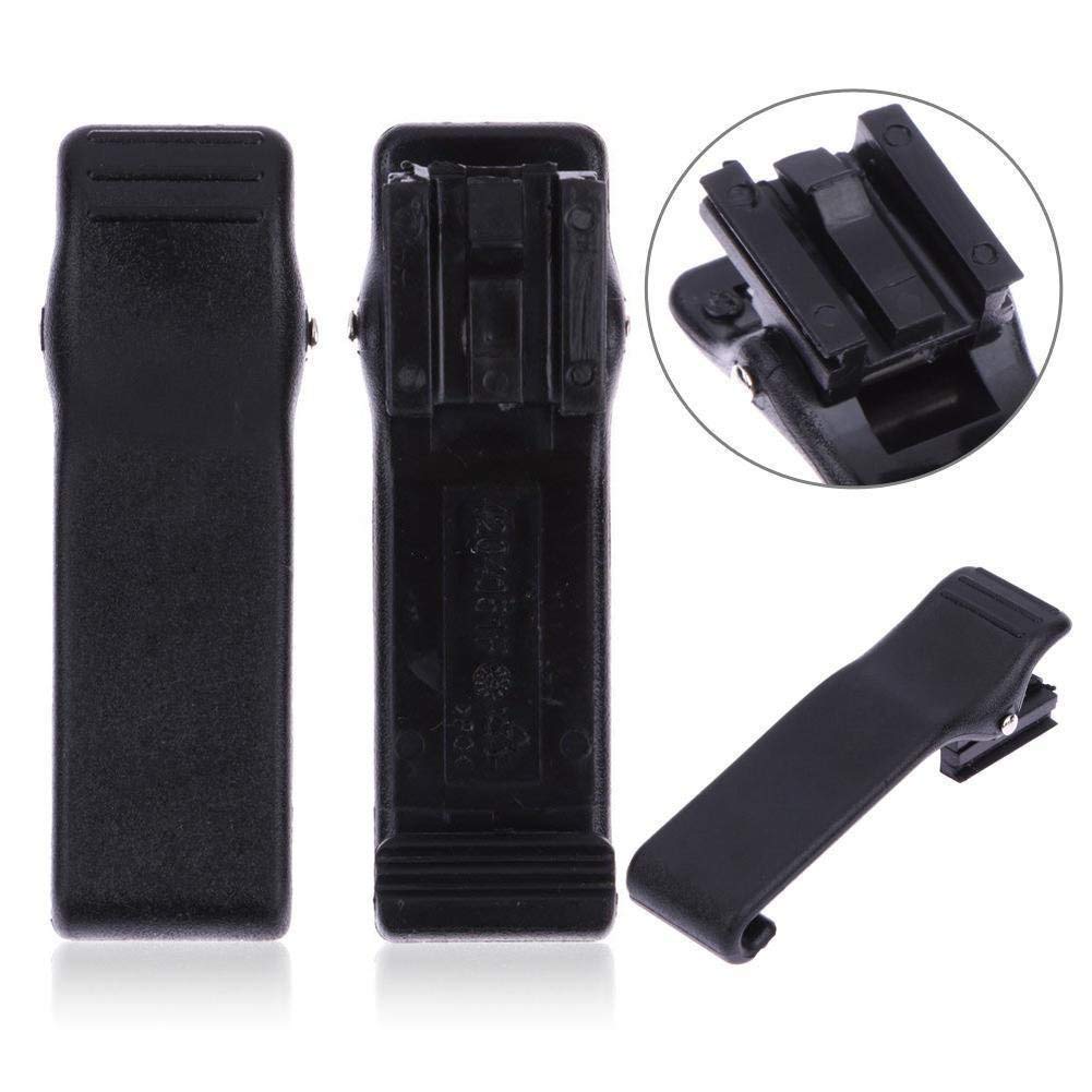 Pack De 4 Clips De Cinturón Para Walkie-Talkie | Compatibles Con Motorola T92 T80 T600 | Fáciles De Poner