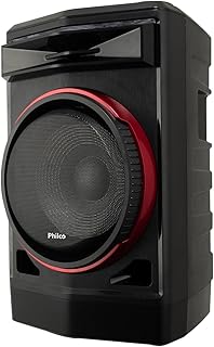 Caixa acústica philco pcx7100 flash lights ex bass 750w biv