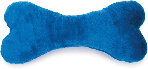 Miniatura 5 de Zanies Big Bone - Juguete de peluche para perros de raza grande, color brillante, tamaño mega de 16.5 pulgadas, los colores varían