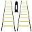 GHB Pro Agility Ladder 2 Pack Agility Training Ladder Speed 12 Rung 20ft with Carrying Bag