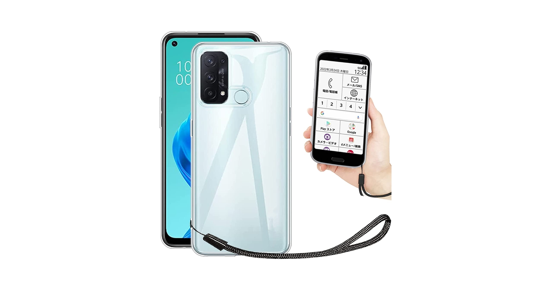 OPPO Reno、5A、SIMフリ－、美品、箱、ピン、カバ－ケ－ス付き a893_2.jpg