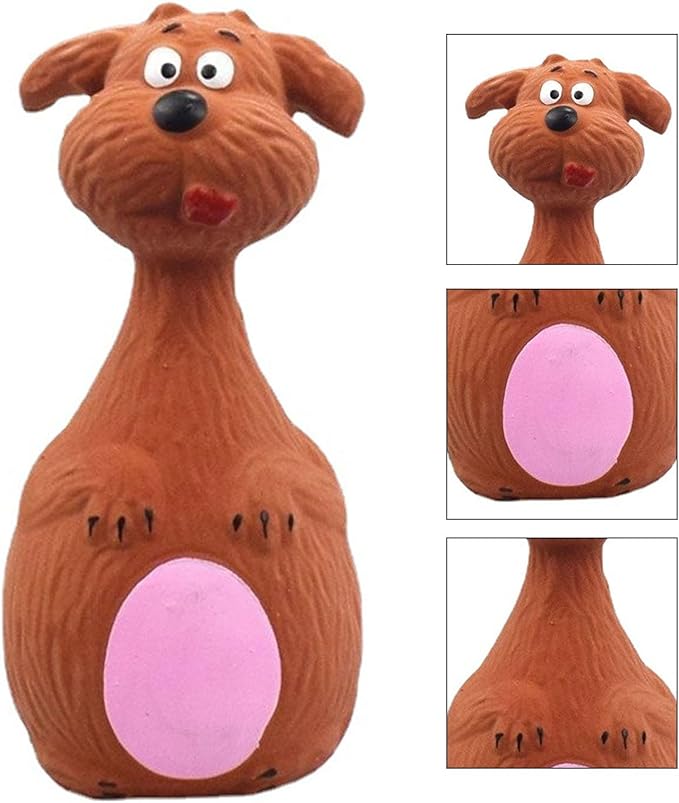 Juguete interactivo para perros pequeños de látex con sonido miniatura 5