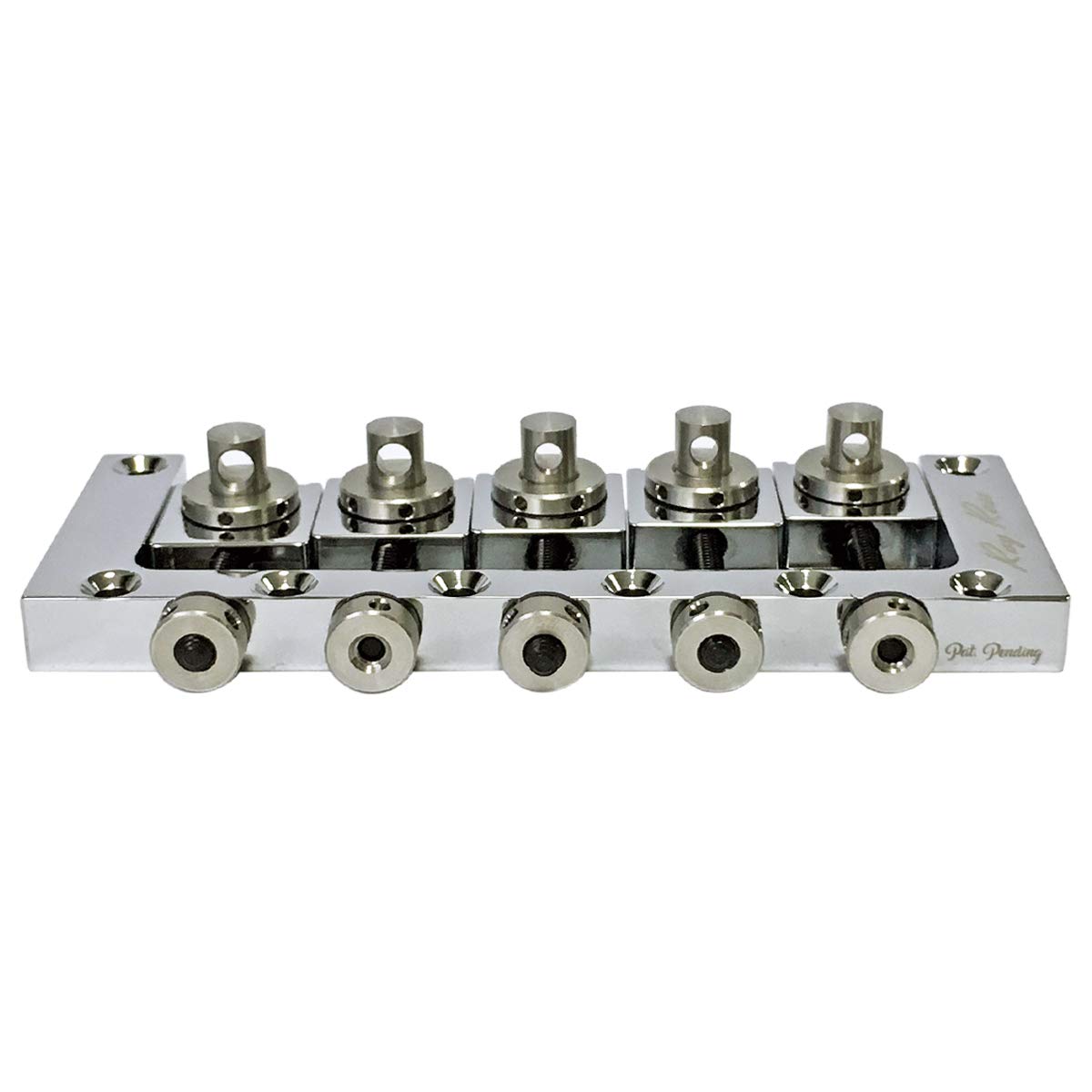 FLOYD ROSE RAY ROSS 5-STRING BASS BRIDGE 17MM CHROME - Image 3
