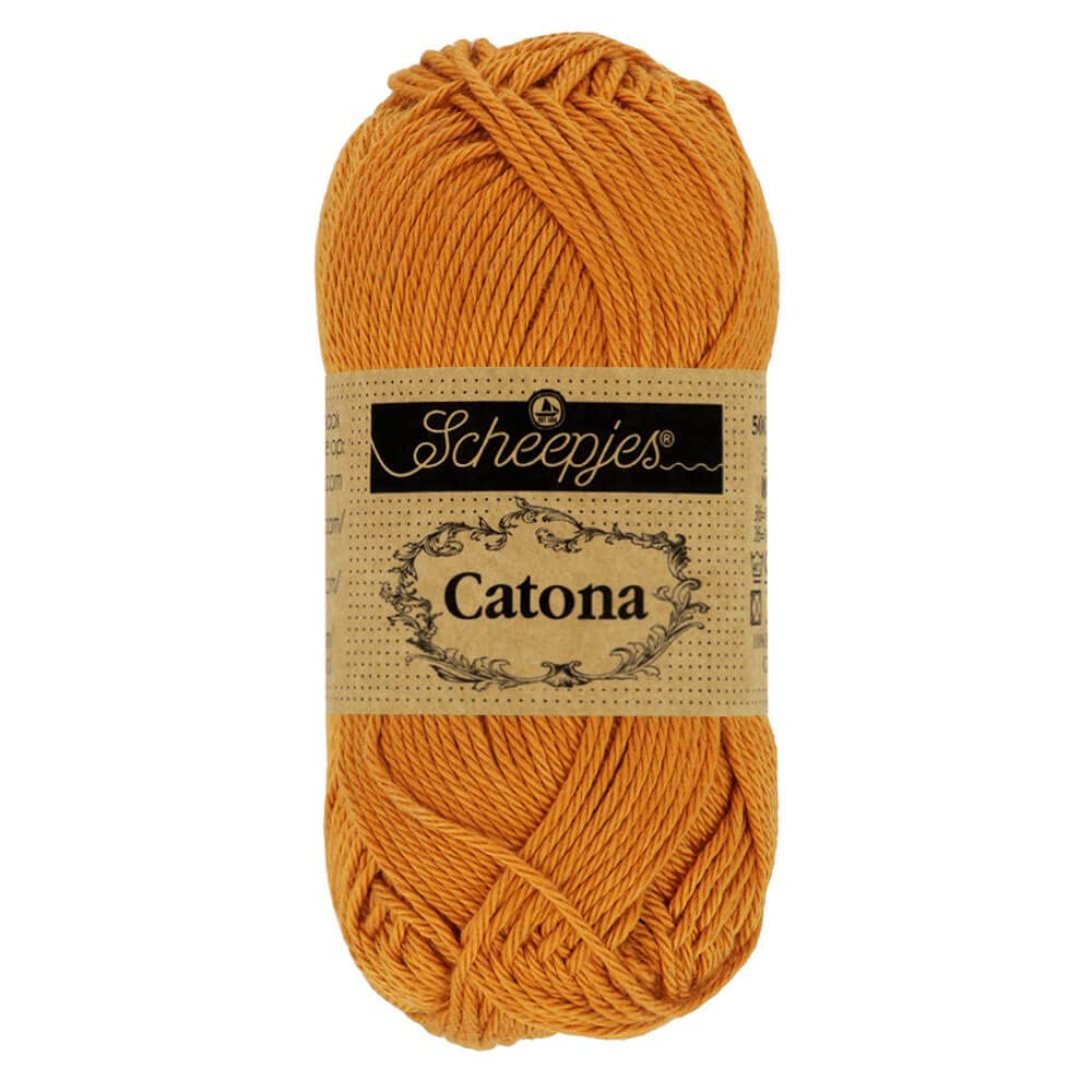 Scheepjes - Scheepjes Catona 383 Ginger Gold Yarn - 1x50g