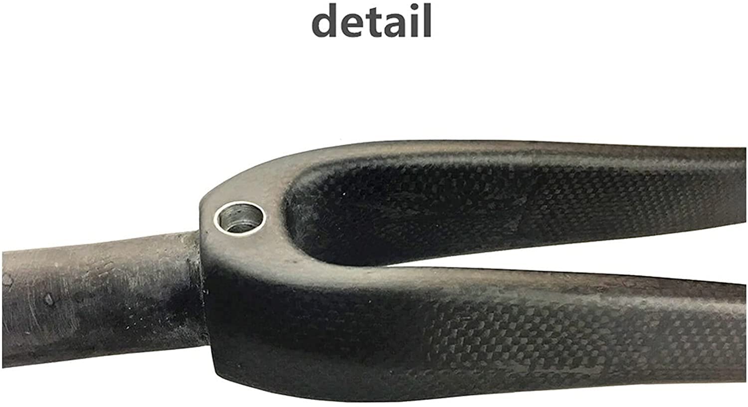 Fourche Avant de vélo de Route entièrement en Carbone UD /700C 1-1/8 Pièces Brillantes A