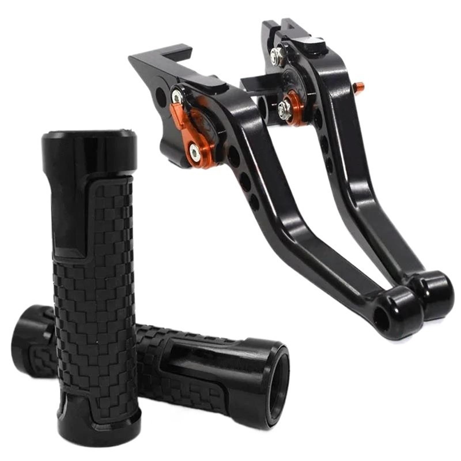 GQUIKGW Replace Adjustable Brake Clutch Levers Set Motorcycle Handlebar Easy Install for Kawasaki Z800/Z800E for Version 2013-2016(Black 5)