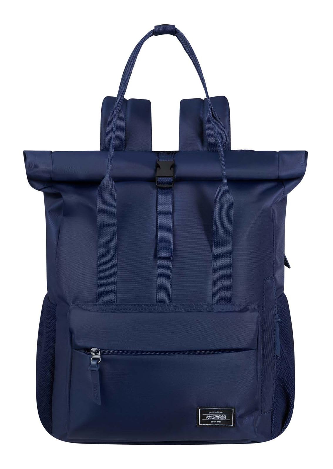 American Tourister Urban Groove UG25 - Laptop Backpack 15.6" (42.5 cm) - Business & School Backpack with Bottle Holder, Ergonomic, Lightweight, Smart Sleeve - 20.5L - Midnight Navy