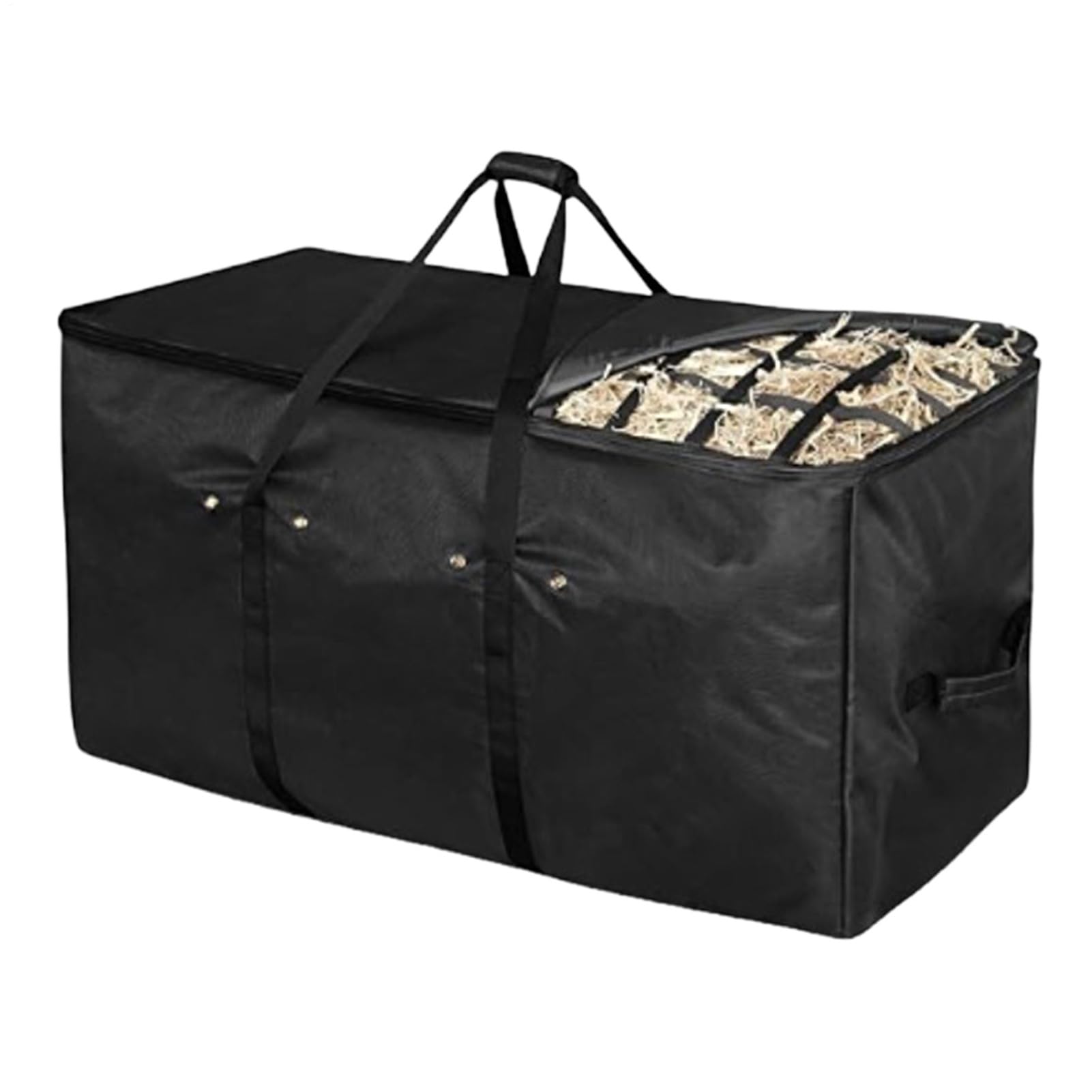 Borse Fieno per Cavalli 111x45x55cm Contenitore Di Stoccaggio Extra Large