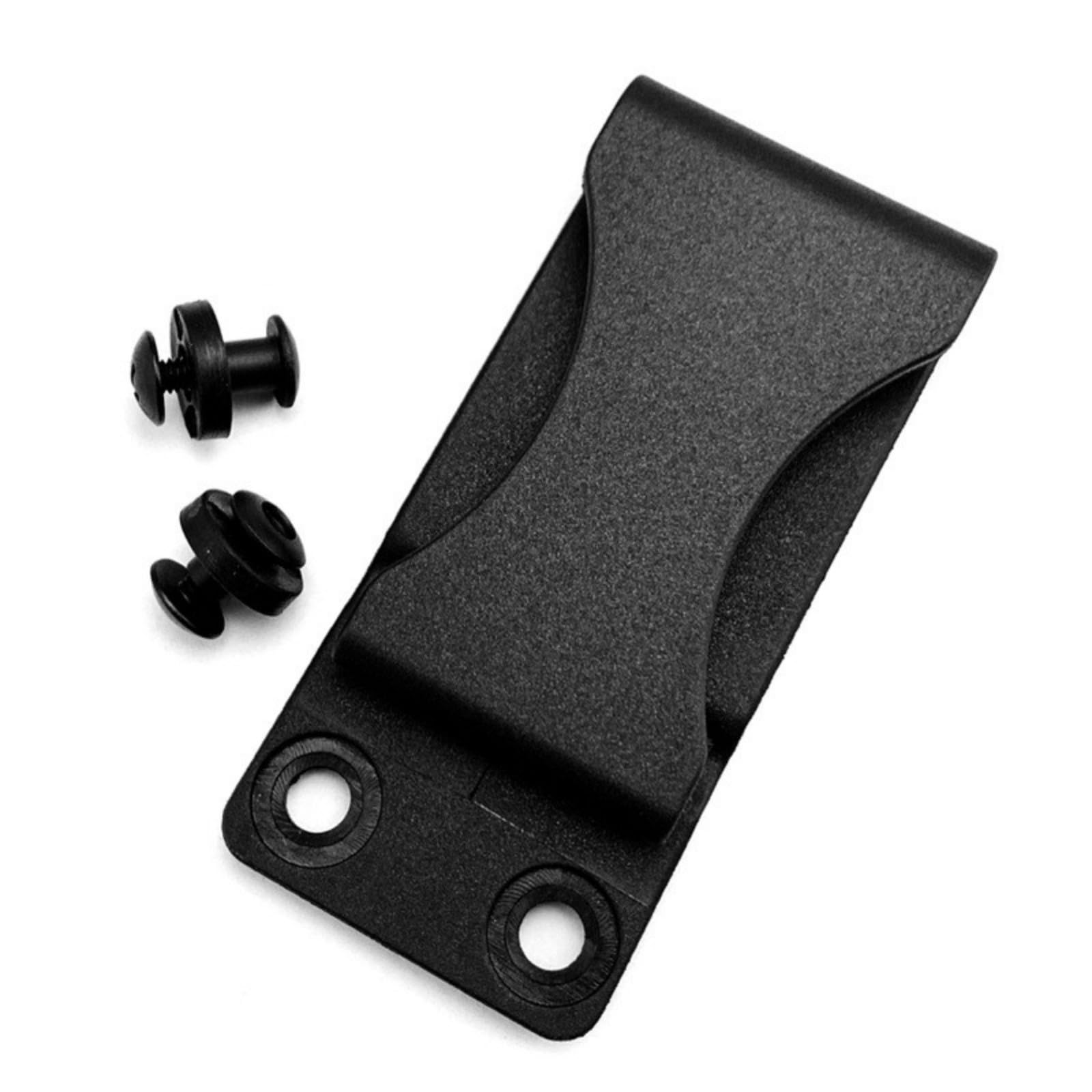 K Sheath Waist Clip Accessories K Sheath Back Clip with Screws Waist Scabbard Carrying Pocket Nylon Belt