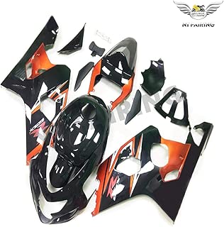 NT FAIRING Complete Orange Black Injection Mold Fairings Fit for Suzuki 2004 2005 GSXR 600 750 K4 04 05 GSX-R600 Aftermarket Painted Kit ABS Plastic Motorcycle Bodywork - coolthings.us