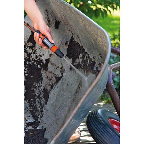 Gardena Cleaning Nozzle: Water Nozzle With Infinitely Adjustable Jet, For Cleaning And Spraying, Water Stop, Frost Protection, Packaged (18300-20) #TOP2