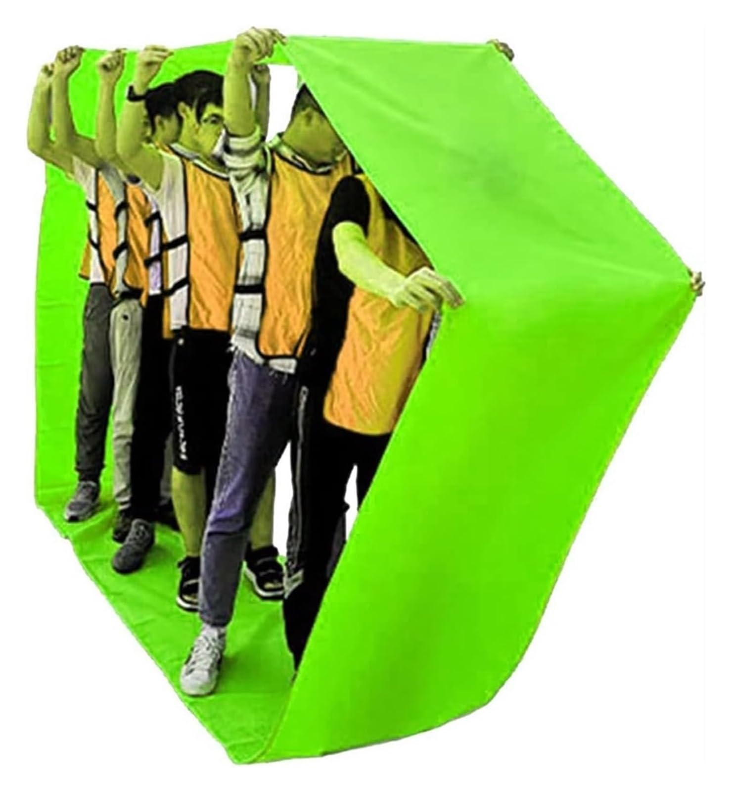 Tappetino da corsa per attività indoor outdoor, dimensioni flessibili per divertimento di gruppo, facile da usare, migliora la cooperazione e la partecipazione ai giochi di squadra