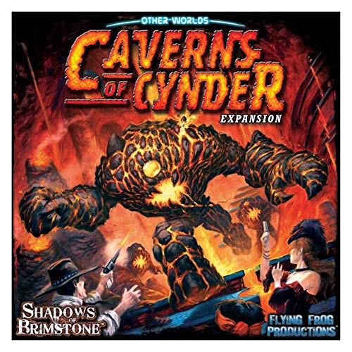 Caverns Of Cynder Tile Game Shadows Of Brimstone Expansion Flying Frog Productions