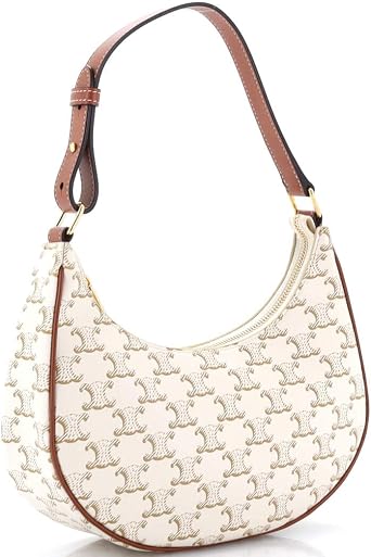 Pre-Loved Ava Bag Triomphe Coated Canvas, Neutral