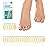 Promifun Blister Bandages Blister Pads - 28 ct Blister Cushions - Water Resistant Hydrocolloid Bandage for Foot, Toe, Heel - Gel Blister Bandages for Prevention & Recovery, Toe Pack