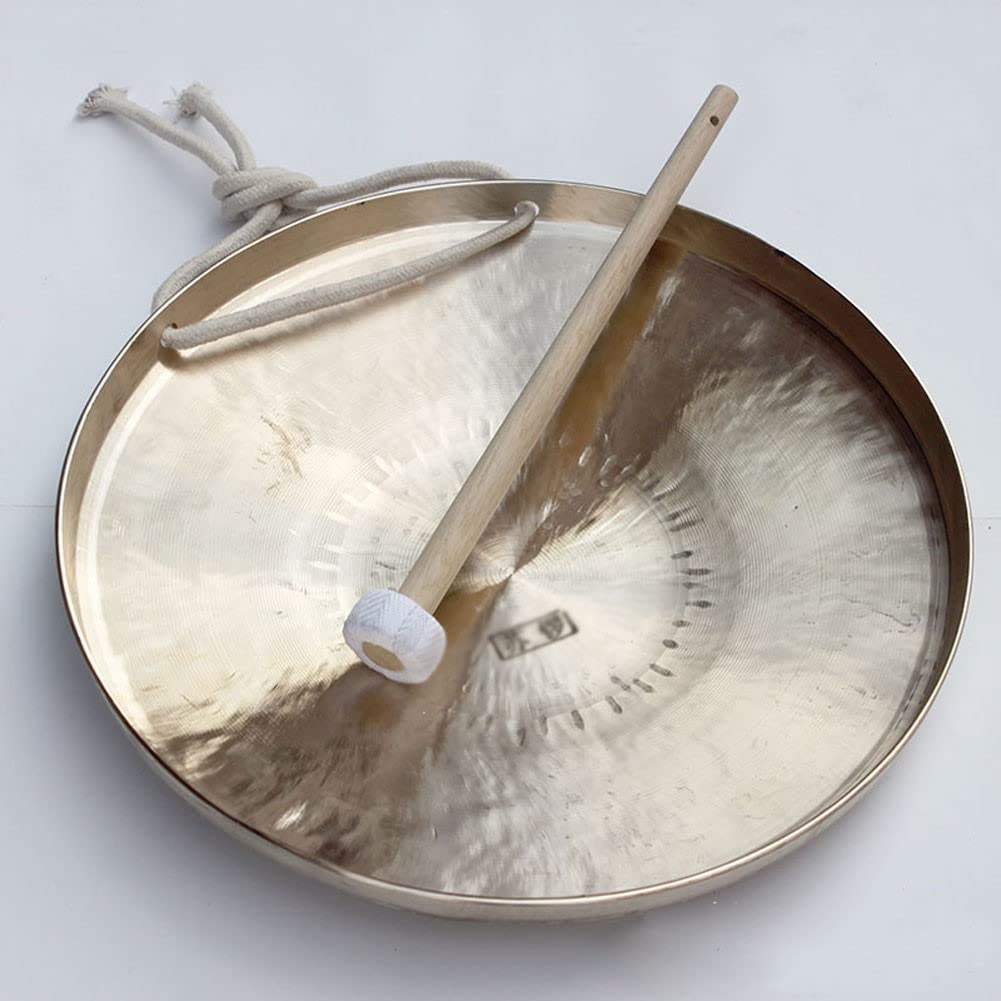 Gong stołowy Instrumenty perkusyjne Tradycyjny chiński instrument perkusyjny mosiężny z młotkiem