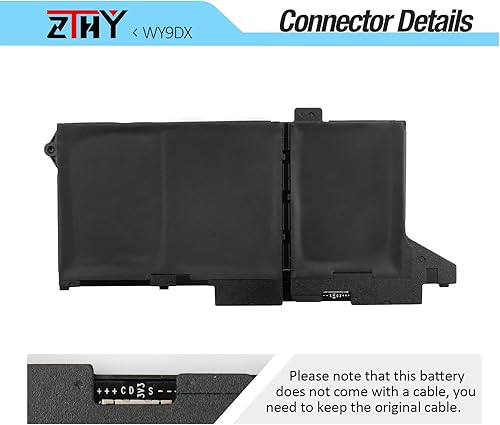 Miniatura 4 de ZTHY WY9DX 1K2CF M3KCN - Batería de repuesto para laptop Dell Latitude 14 5420 5520 Precision 15 3560 Series RJ40G 75X16 075X16 WK3F1 11.4V 42Wh