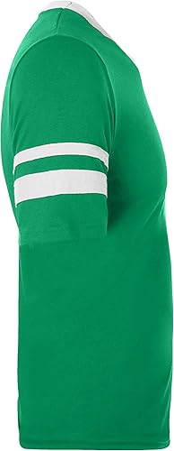 Miniatura 10 de Augusta Sportswear Jersey de manga a rayas para hombre Aqua  Blanco negro  Dorado negro  Blanco verde oscuro  Blanco dorado  Blanco grafito  Negro