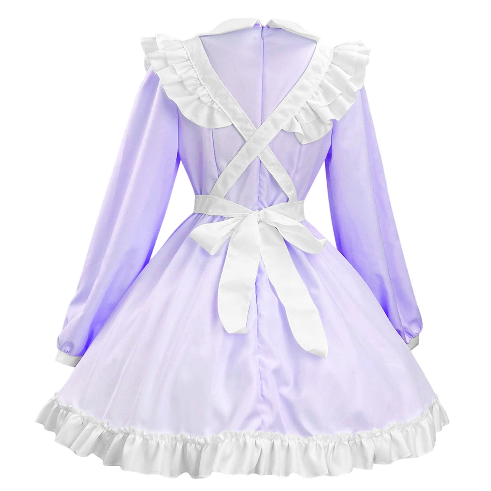 Genérico Disfraces de cosplay, trajes elegantes, trajes góticos elegantes, vestidos oscuros, bonito traje de manga larga para representaciones