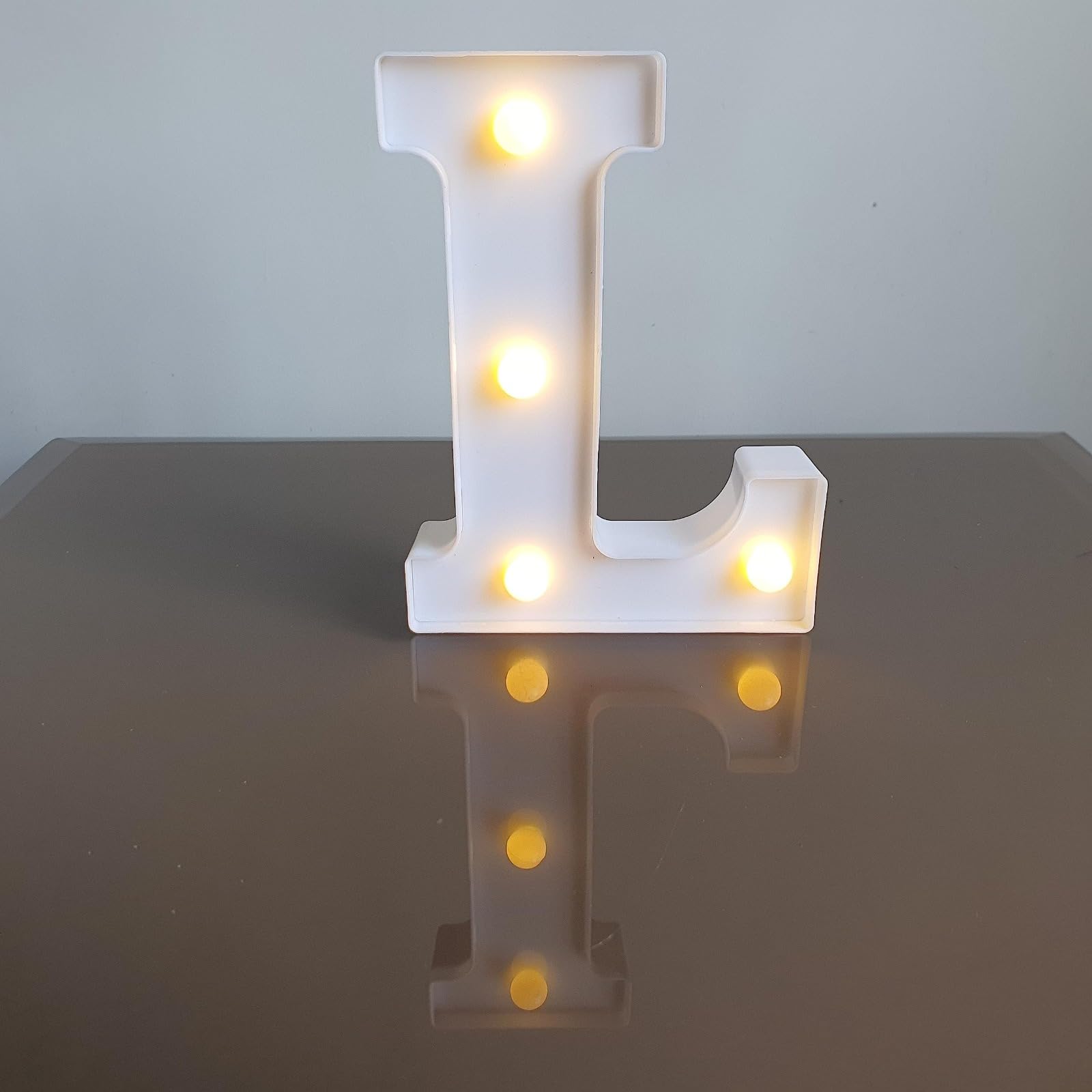 SATYAM KRAFT 1 Pcs LED Alphabet Acrylic Hanging Marquee Lights Wall Light Decoration Props for Memorable Birthday and Party Celebration, Home Decor (Yellow, 16 CM) (Pattern L) (B07L77SXPN) Amazon Price History, Amazon Price Tracker