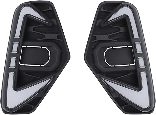 Para 2021 2022Nissan Navara NP300 LED DRL luces de circulación diurna con luz antiniebla de señal de giro 1 par izquierdo+carcasa negra derecha