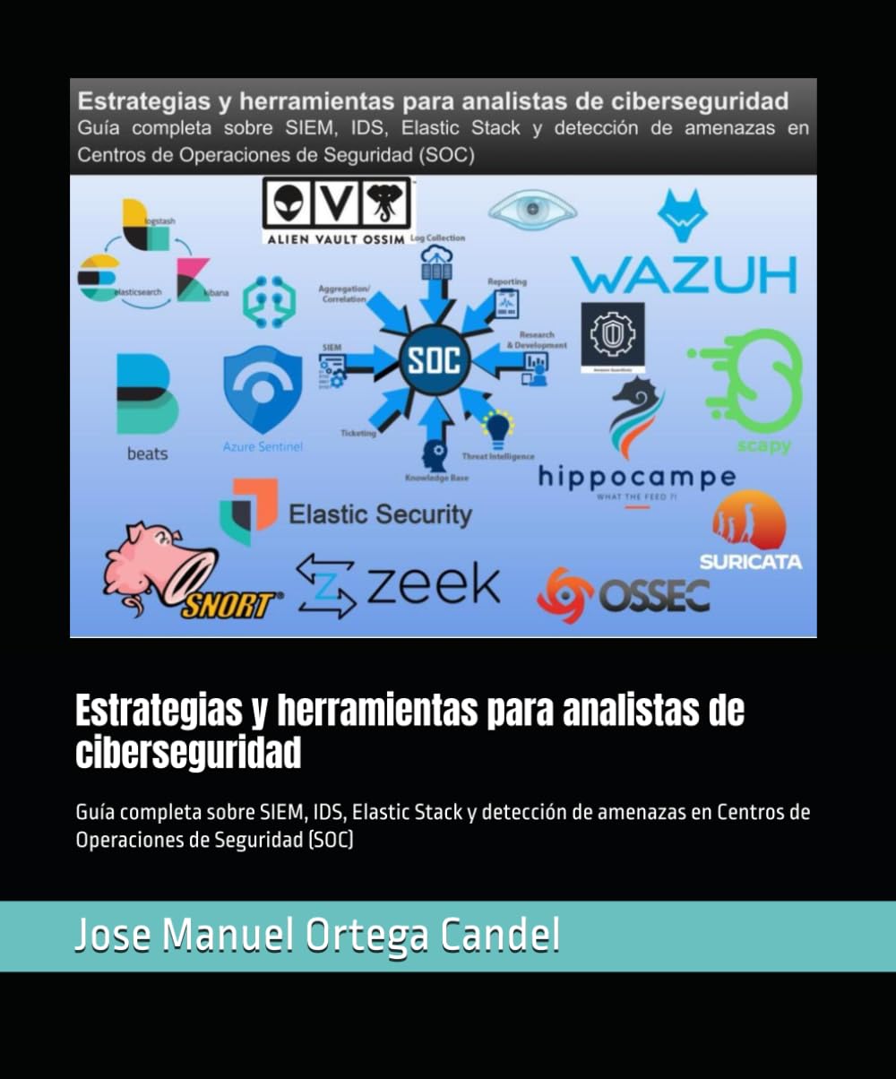 Estrategias y herramientas para analistas de ciberseguridad: Guía completa sobre SIEM, IDS, Elastic Stack y detección de amenazas en Centros de Operaciones de Seguridad (SOC)